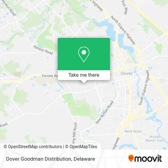 Dover Goodman Distribution map