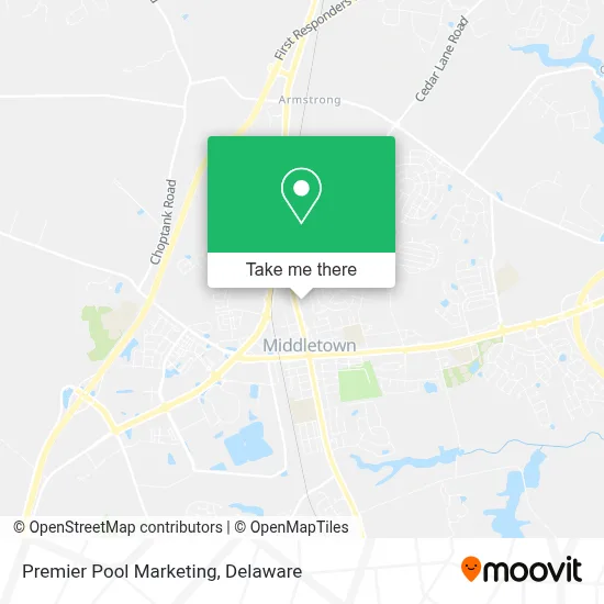 Premier Pool Marketing map