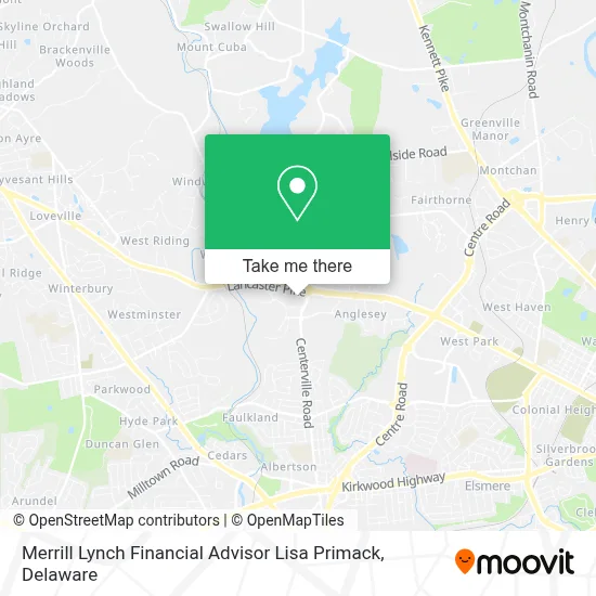 Merrill Lynch Financial Advisor Lisa Primack map