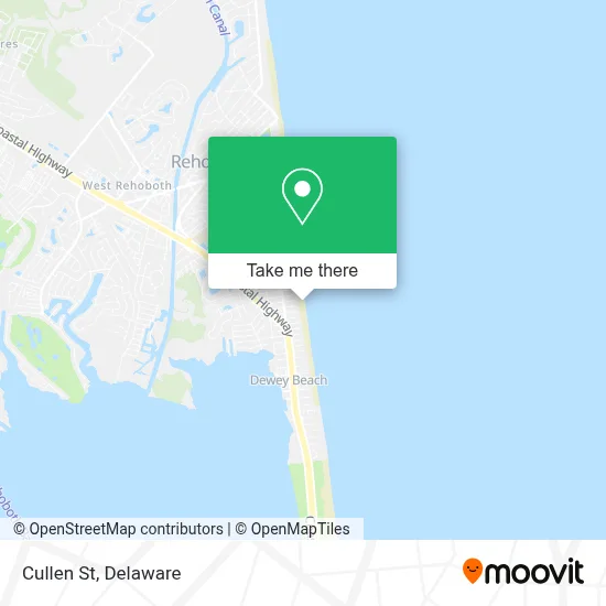 Cullen St map