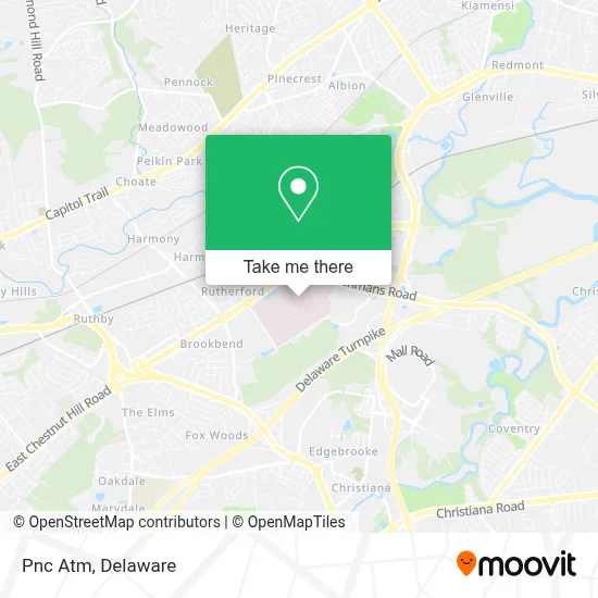Pnc Atm map