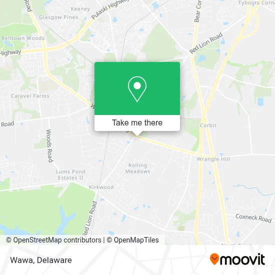 Wawa map