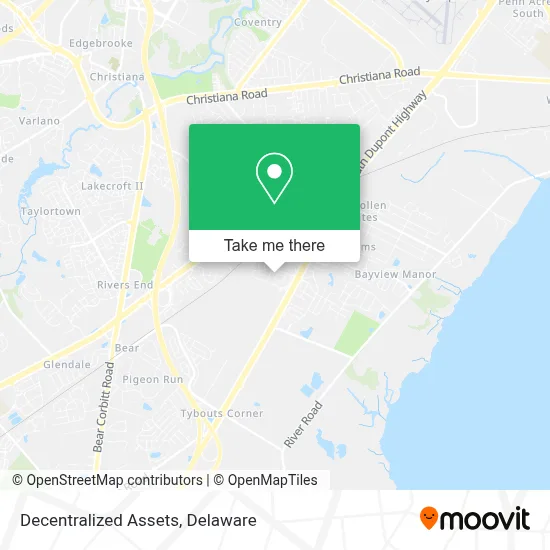 Decentralized Assets map