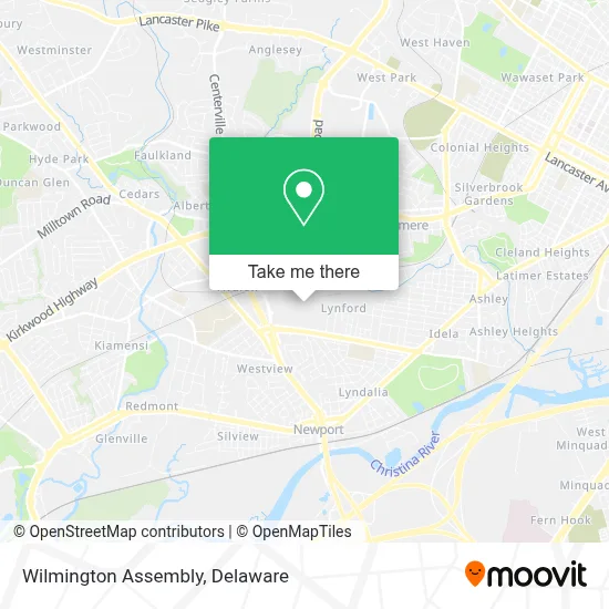 Wilmington Assembly map