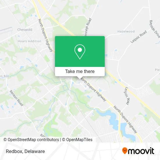 Redbox map
