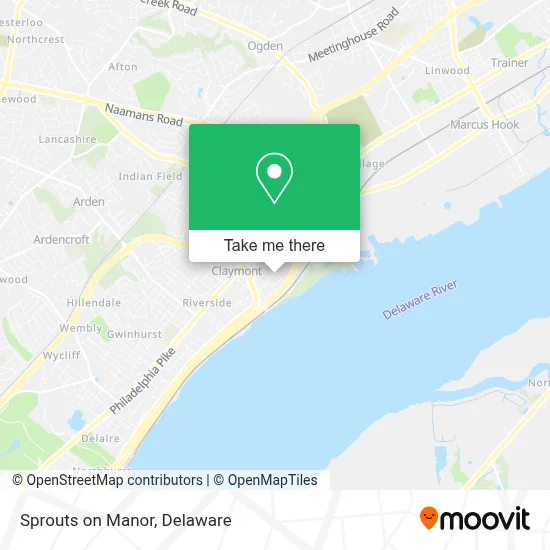Sprouts on Manor map