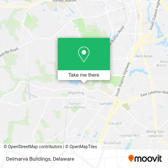 Delmarva Buildings map
