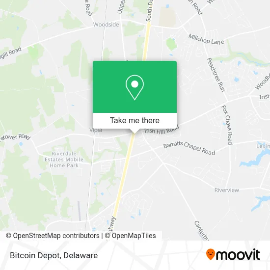Bitcoin Depot map