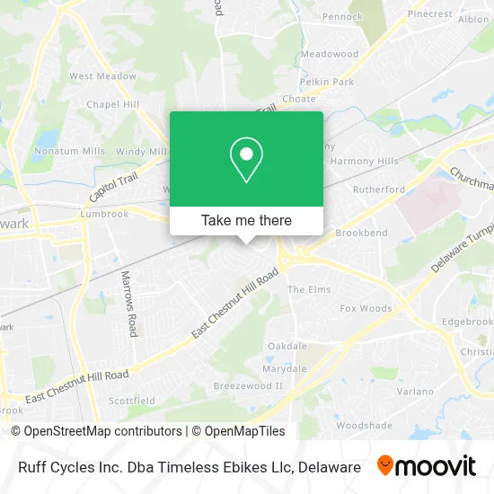 Ruff Cycles Inc. Dba Timeless Ebikes Llc map