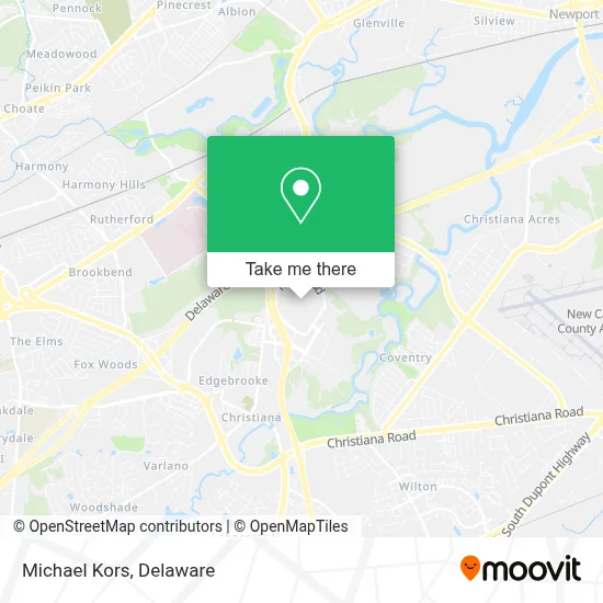 Michael Kors map
