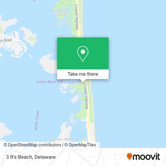3 R's Beach map