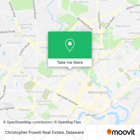 Christopher Powell Real Estate map
