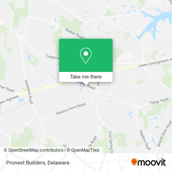Pronest Builders map