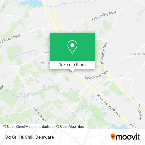 Dq Grill & Chill map