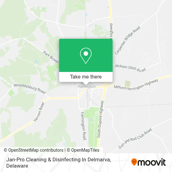 Jan-Pro Cleaning & Disinfecting In Delmarva map