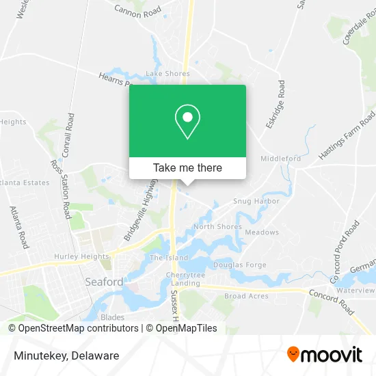 Minutekey map