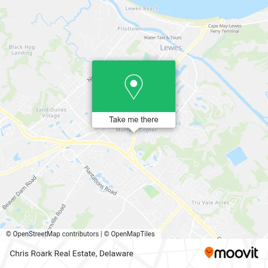 Chris Roark Real Estate map