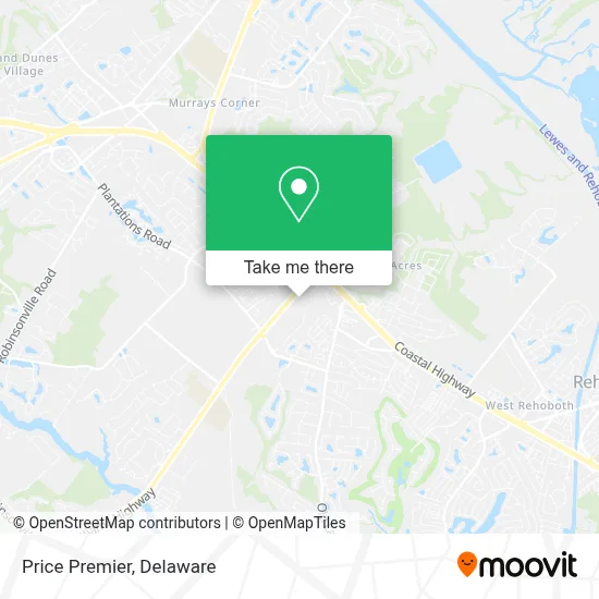 Price Premier map