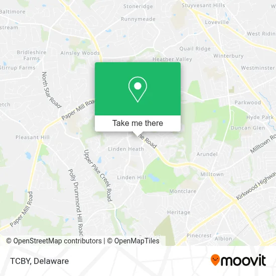 Tcby map