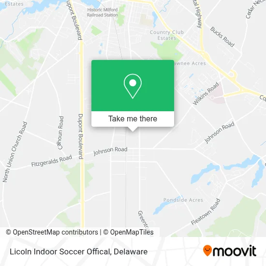 Licoln Indoor Soccer Offical map