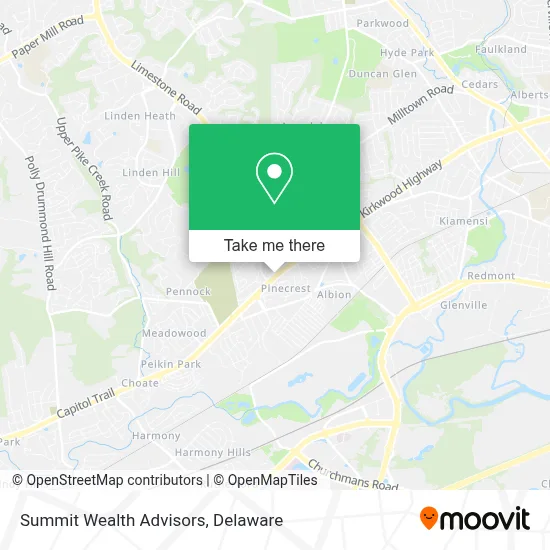 Summit Wealth Advisors map