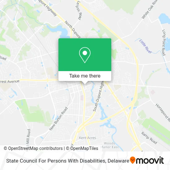 State Council For Persons With Disabilities map