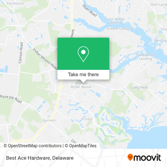 Best Ace Hardware map