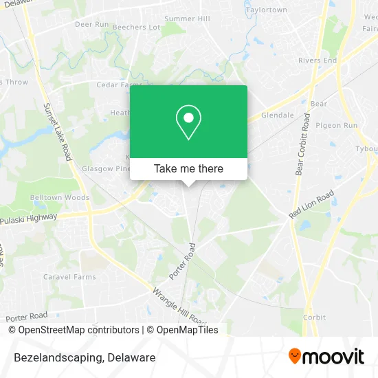 Bezelandscaping map