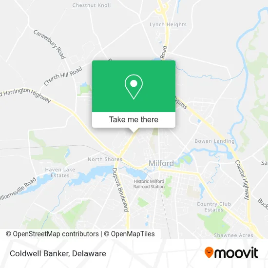 Coldwell Banker map