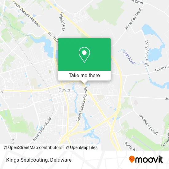 Kings Sealcoating map