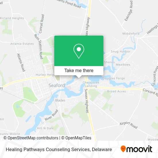 Healing Pathways Counseling Services map