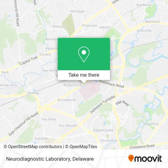 Neurodiagnostic Laboratory map