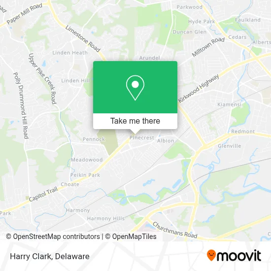 Harry Clark map