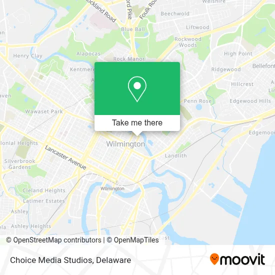 Choice Media Studios map