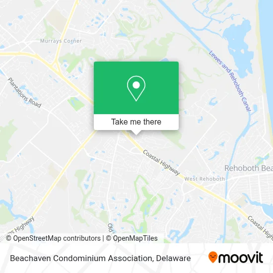 Beachaven Condominium Association map