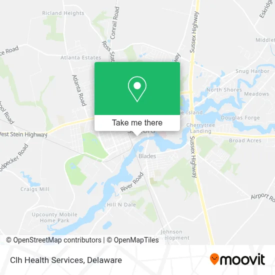 Clh Health Services map