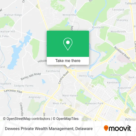 Dewees Private Wealth Management map