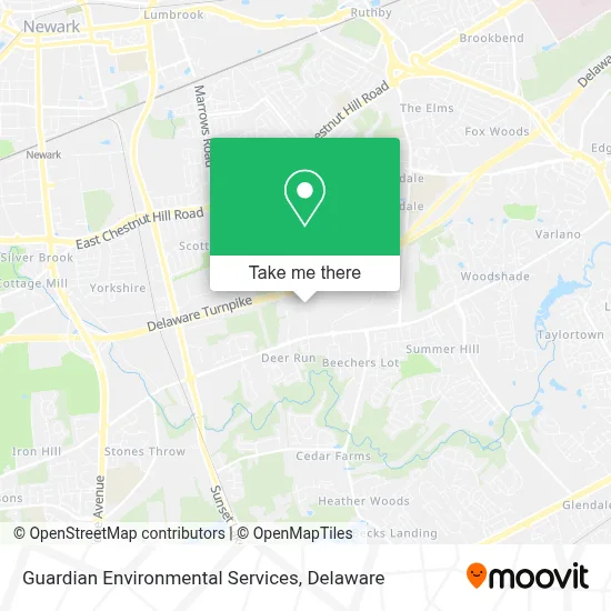 Guardian Environmental Services map