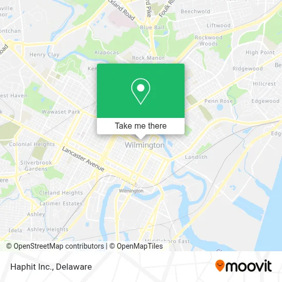 Haphit Inc. map