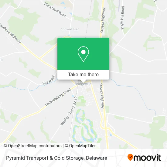 Pyramid Transport & Cold Storage map