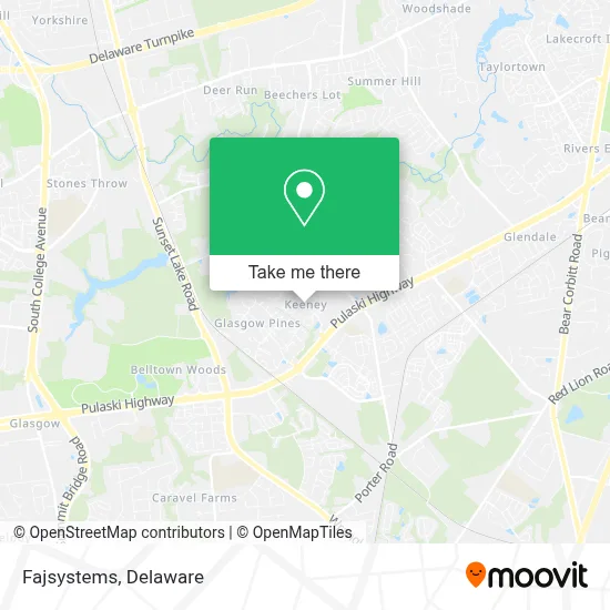 Fajsystems map