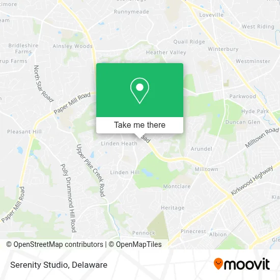 Serenity Studio map