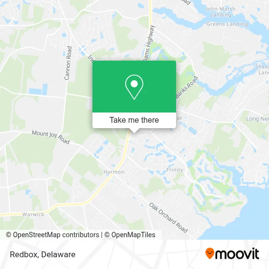 Redbox map
