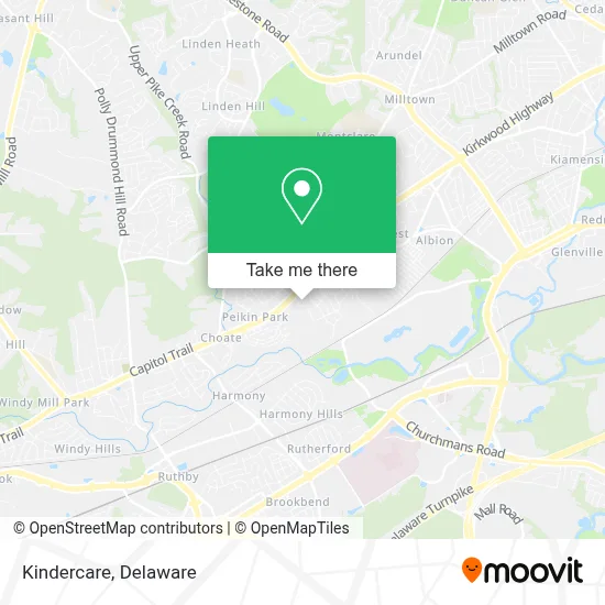 Kindercare map