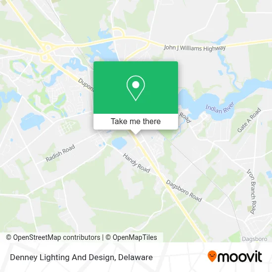 Denney Lighting And Design map