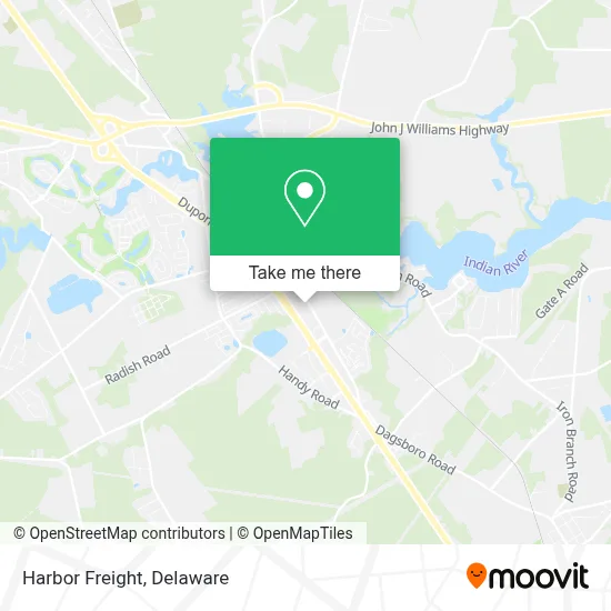 Harbor Freight map