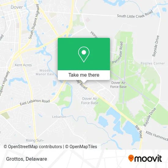 Grottos map