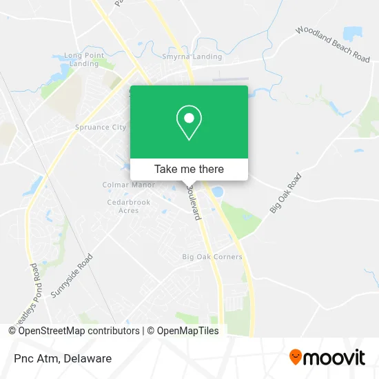 Pnc Atm map