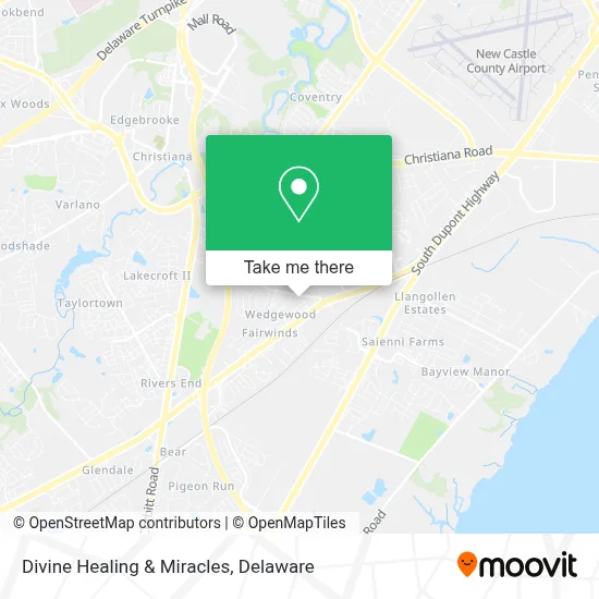 Divine Healing & Miracles map