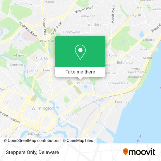 Steppers Only map